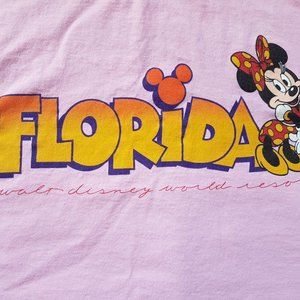 Vintage 80s Florida minnie tee